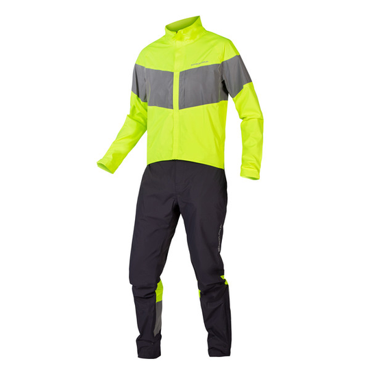 Endura Urban Luminite Wasserdichter Einteiler - Neon-gelb - Miehet - XS