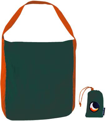 Eco Bag Large Tummanvihreä