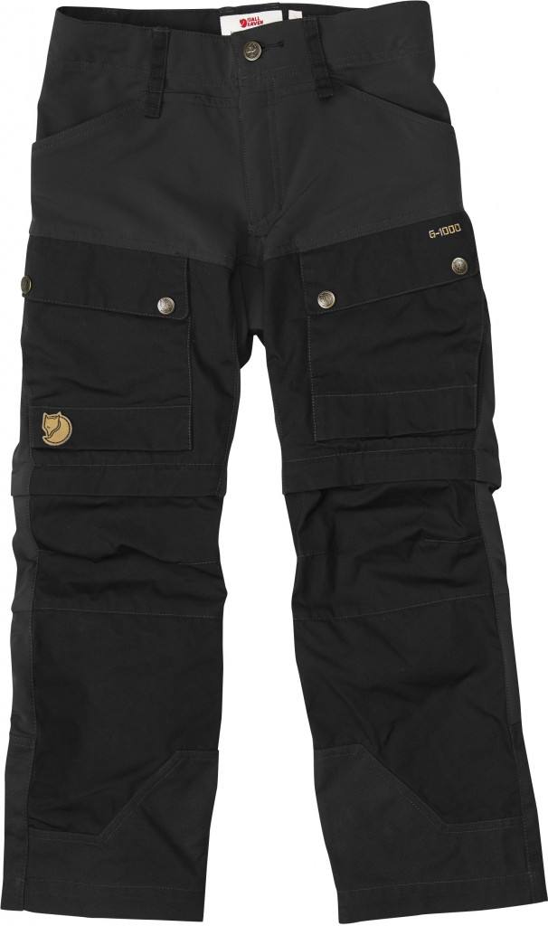 Kids Keb Gaiter Pants Musta 122