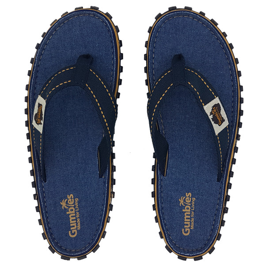 Gumbies Islander Canvas Flip-flops - Denim - Unisex - 46