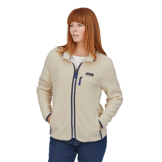 Naisten Patagonia Retro Pile Jacket – Fleecetakki, Natural / XL