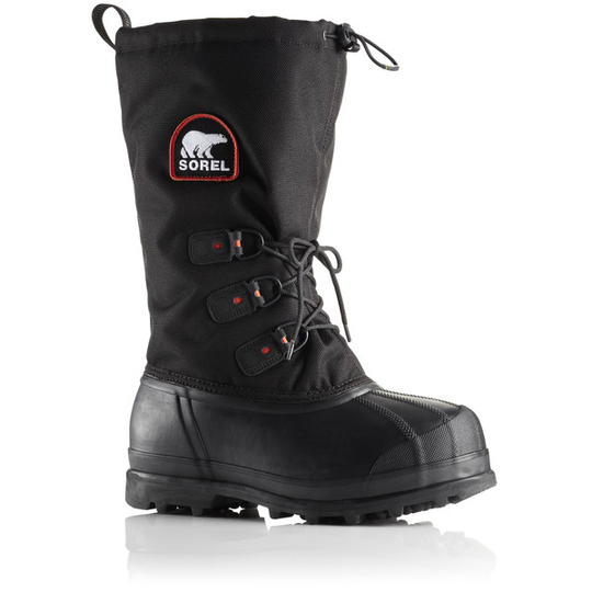 Sorel Glacier Xt Wp - Black, Red Quartz - Miehet - US 16