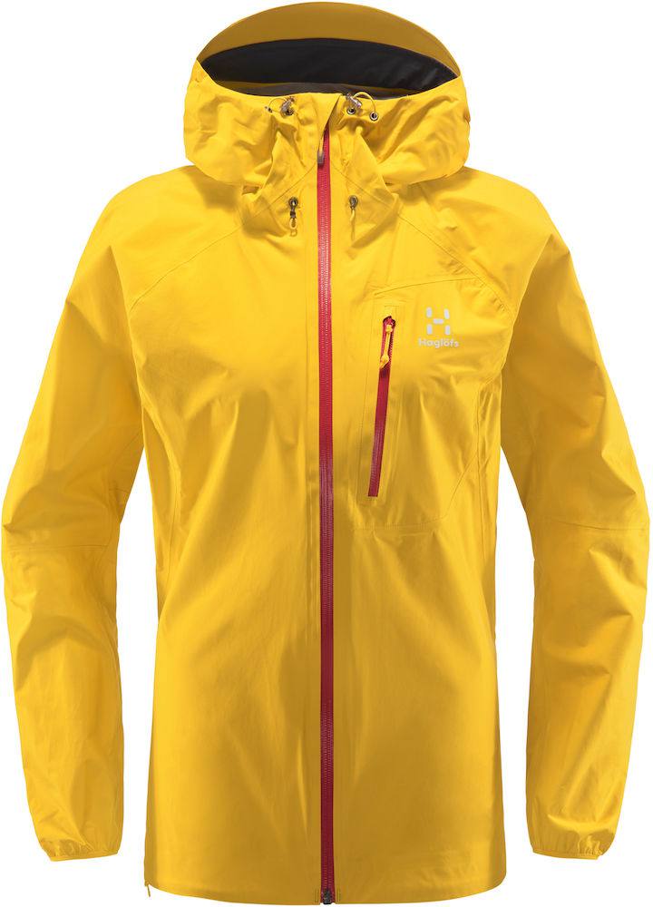 L.I.M W Jacket Kelta/Punainen S