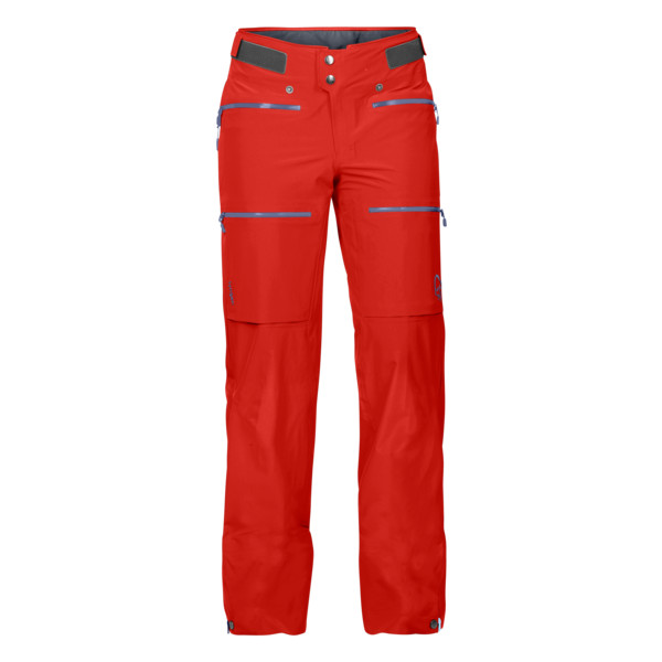 Norrøna Lyngen Driflex3 Pants W - Crimson Kick - Naiset - S