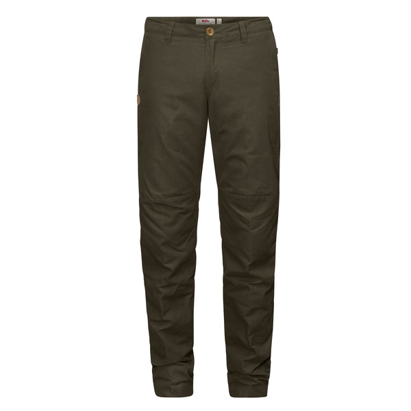Fjällräven Sörmland Tapered Winter Trs W - Dark Olive - Naiset - 34