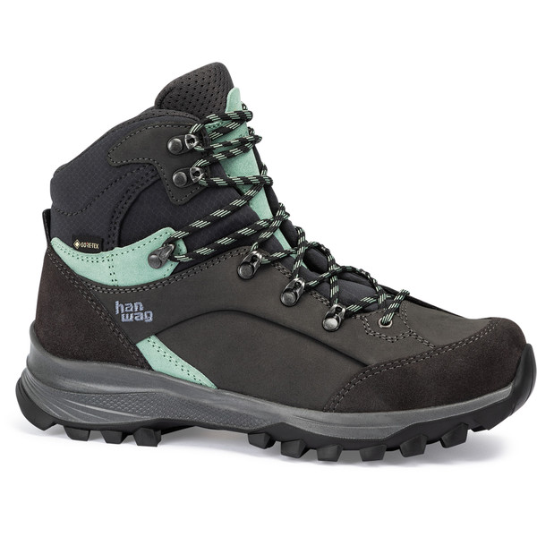 Hanwag Alta Bunion Ii Lady Gtx - Asphalt/mint - Naiset - 4