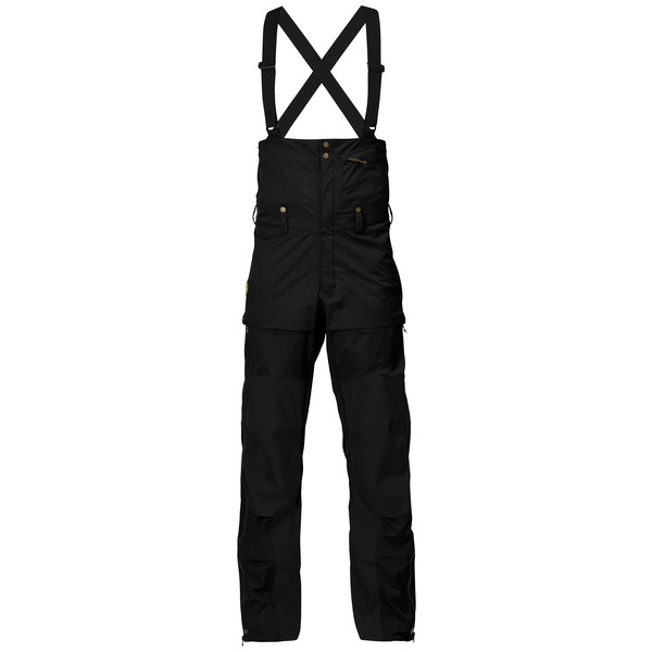 Fjällräven Keb Eco-shell Bib Trousers M - Black - Miehet - L