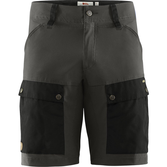 Fjällräven Keb Shorts M - Black-stone Grey - Miehet - 44