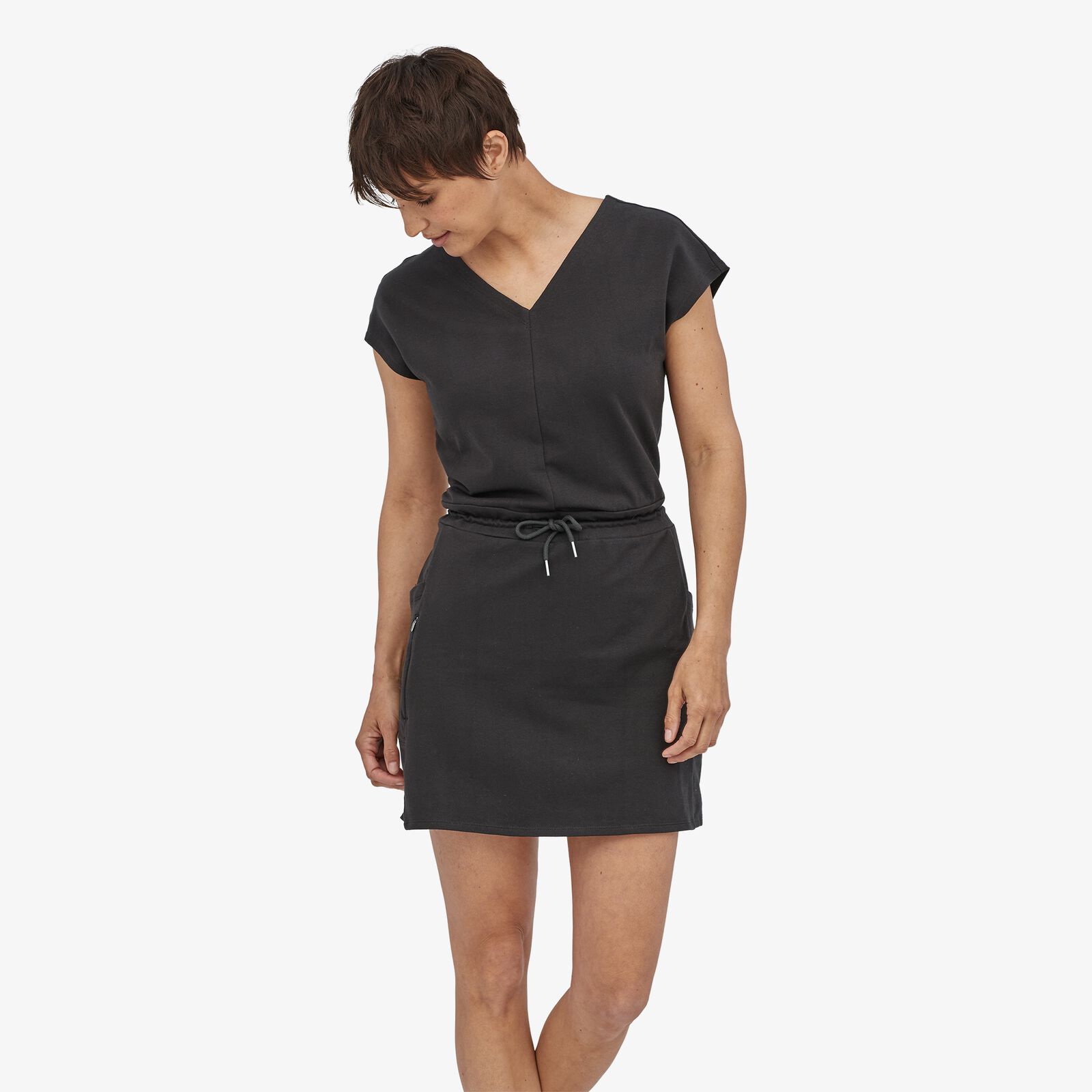 Naisten Roaming Mekko - Luomupuuvillaa, Black / XS