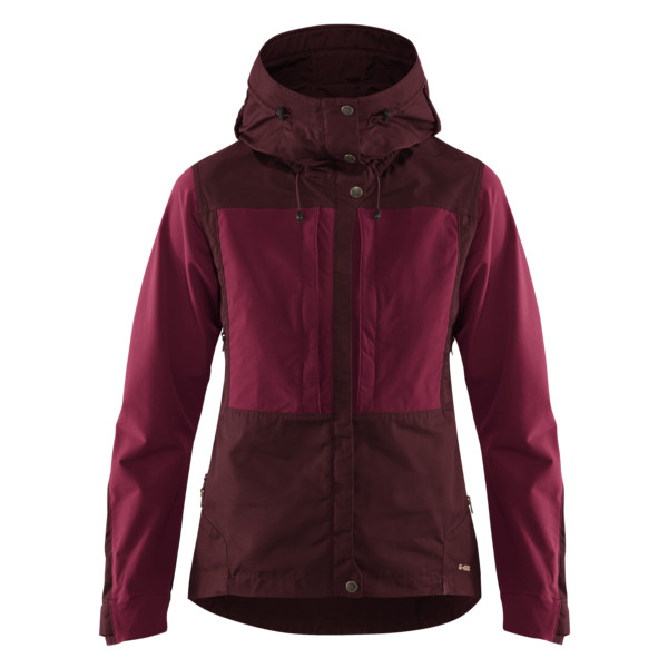 Fjällräven Keb Jacket W - Dark Garnet-plum - Naiset - S
