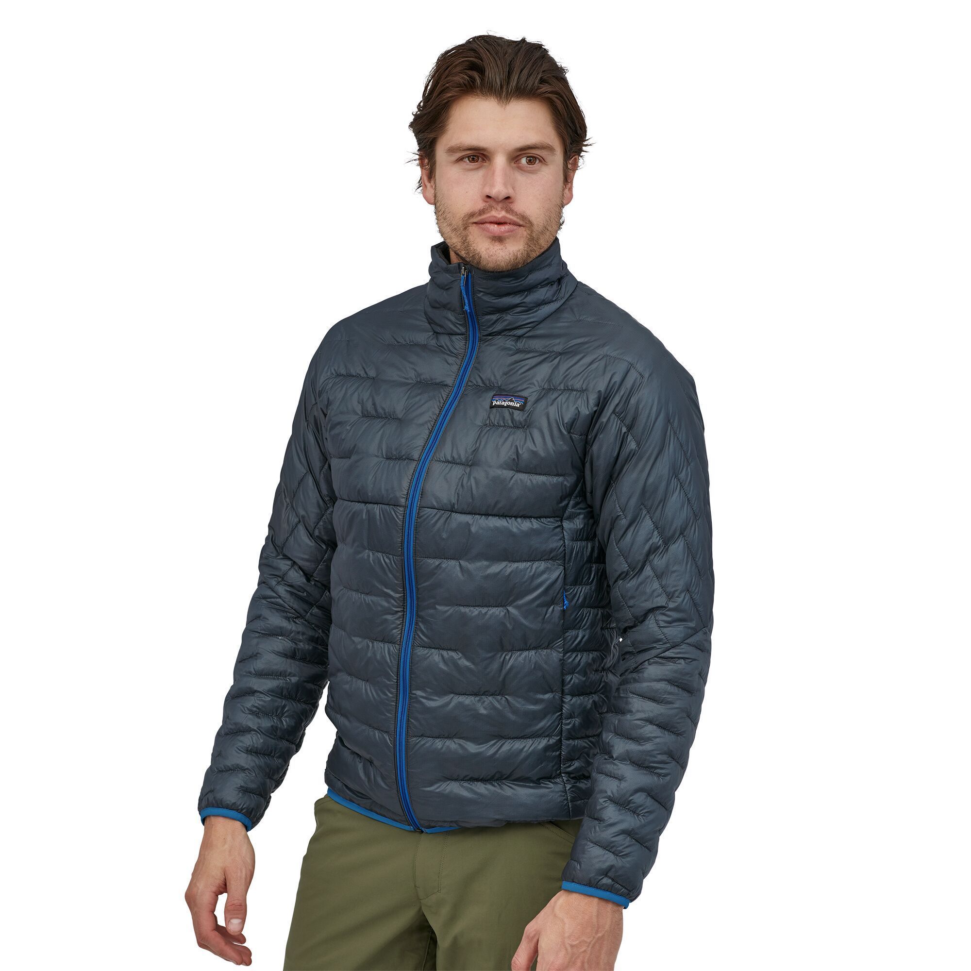Patagonia Miesten Micro Puff® Takki - PlumaFill toppavuori, Smolder Blue / S