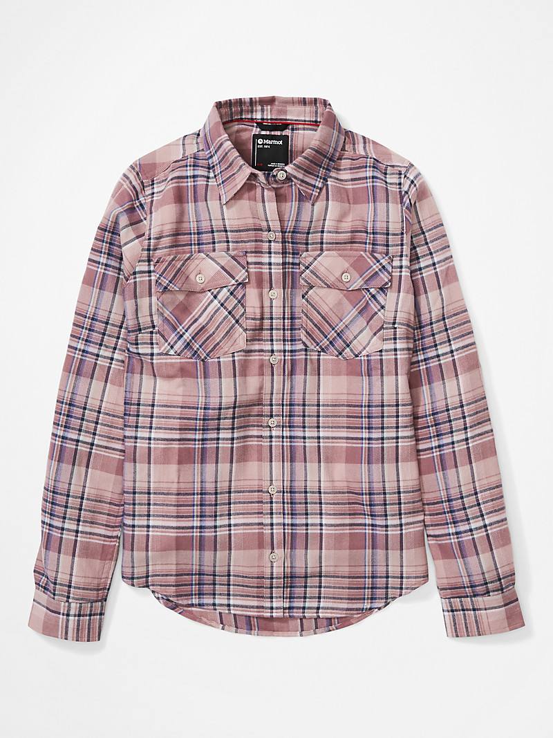 Bridget MW Flannel Women's Vaaleanpunainen S