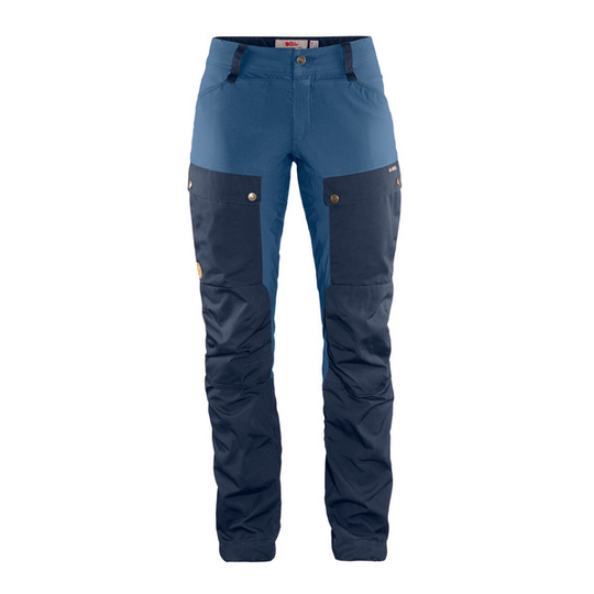 Fjällräven Keb Trousers W Short - Dark Navy-uncle Blue - Naiset - 32