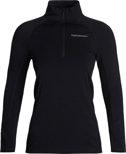 Magic Half Zip Women Musta M