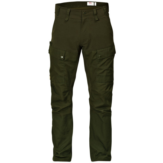 Fjällräven Lappland Hybrid Trousers M - Deep Forest - Miehet - 52
