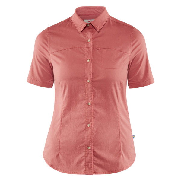 Fjällräven High Coast Stretch Shirt Ss W - Dahlia - Naiset - L