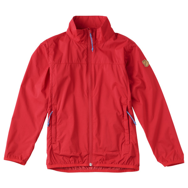 Fjällräven Kids Abisko Windbreaker Jacket - Red - Lapset - 128