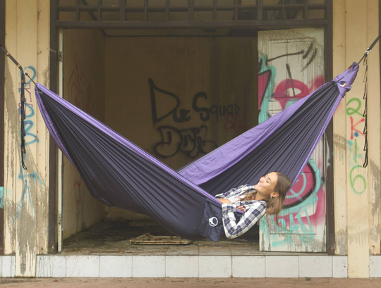 Hammock King Size Sininen / Lila