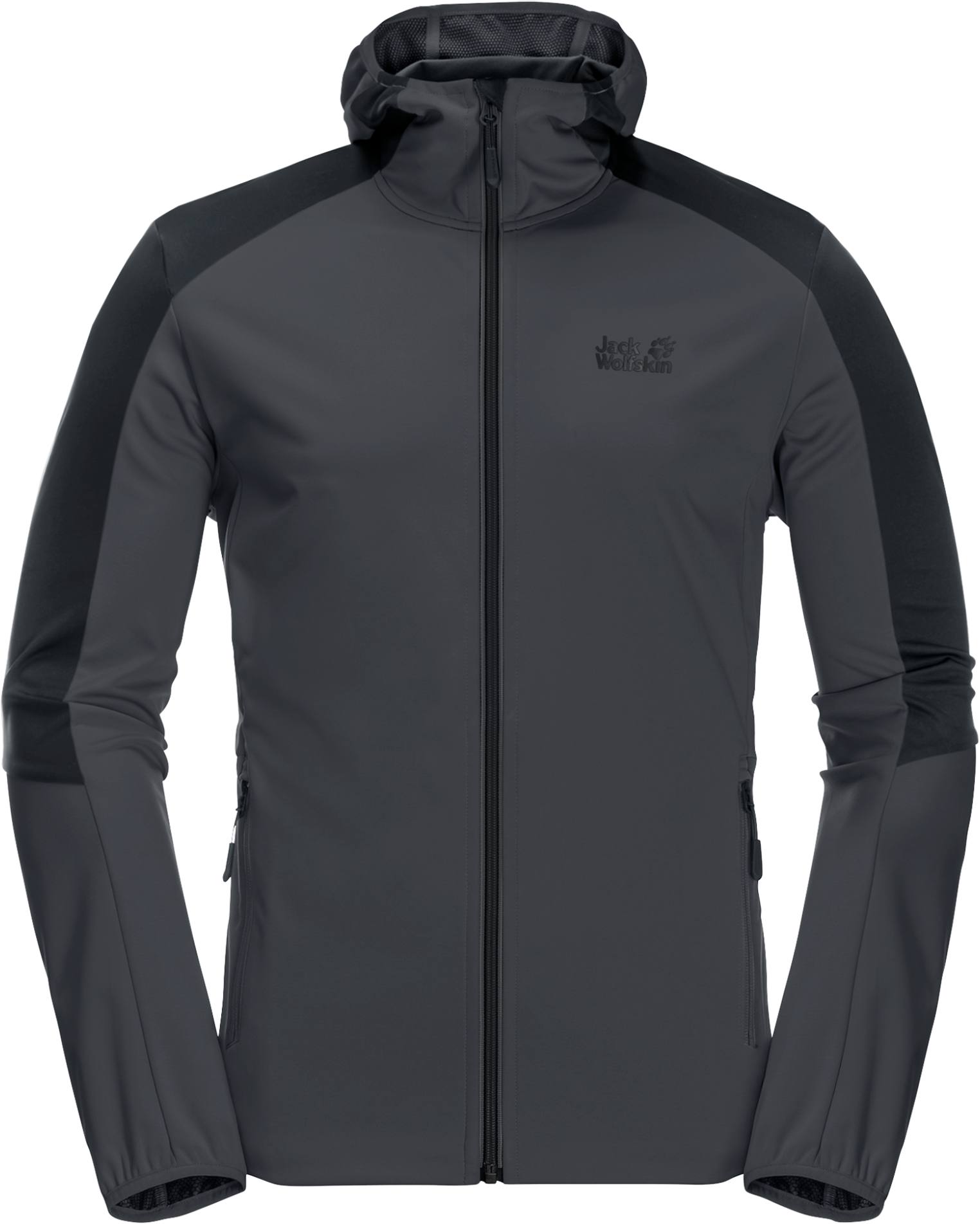 Go Hike Softshell Jacket M Harmaa / Musta M