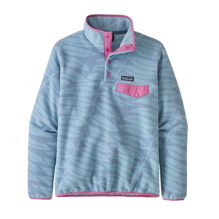 Patagonia Naisten Synchilla® Snap-T® Fleece - Kierrätetystä Polyesterista, Eucalyptus Fronds: Berlin Blue / XS