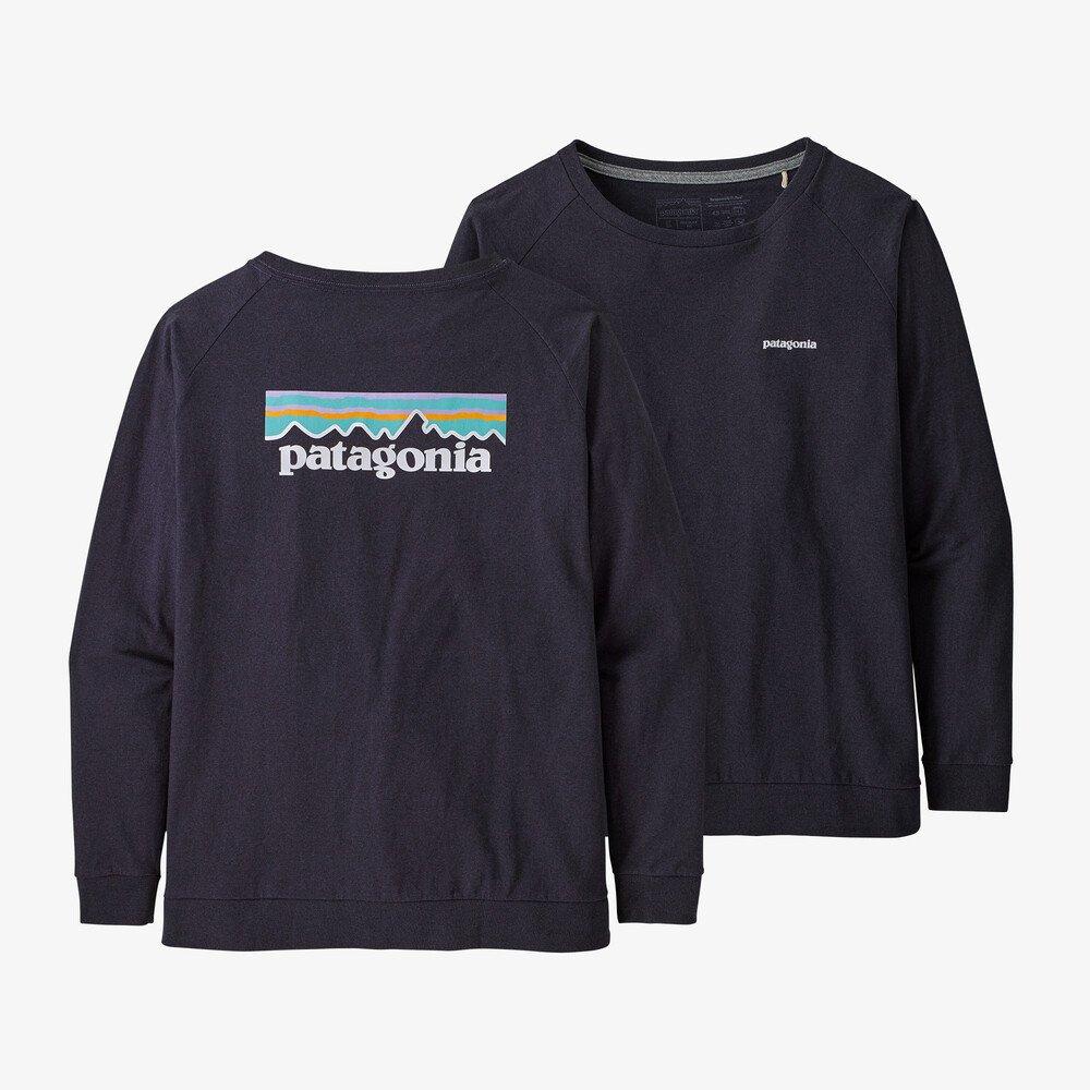 Patagonia Pitkähihainen T-paita Pastel P-6 Logo Responsibili-Tee, Piton Purple / XS