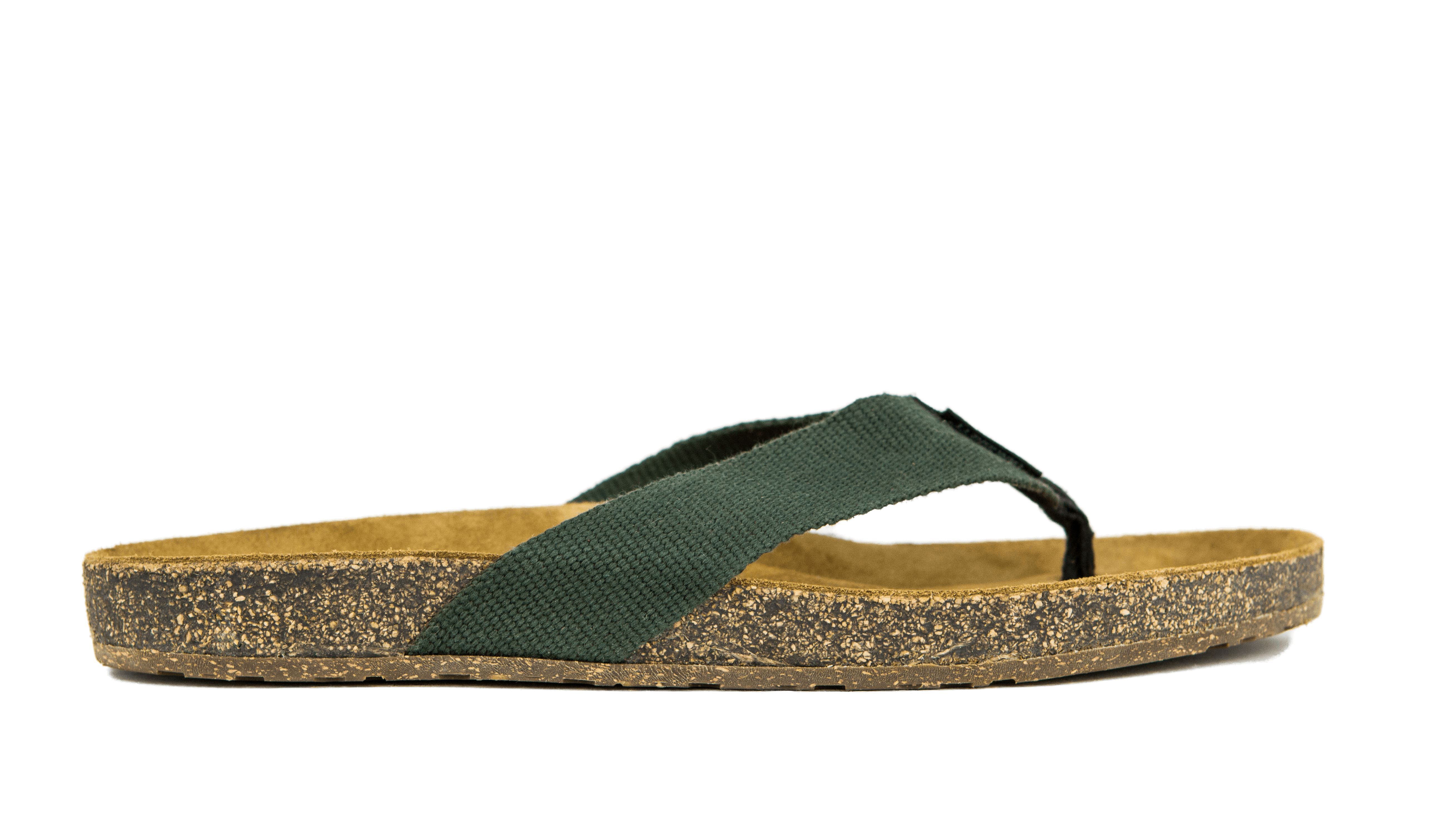 LANGBRETT GUR Unisex-sandaalit, Green / 36