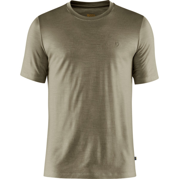 Fjällräven Abisko Wool Ss M - Light Olive - Miehet - XXL