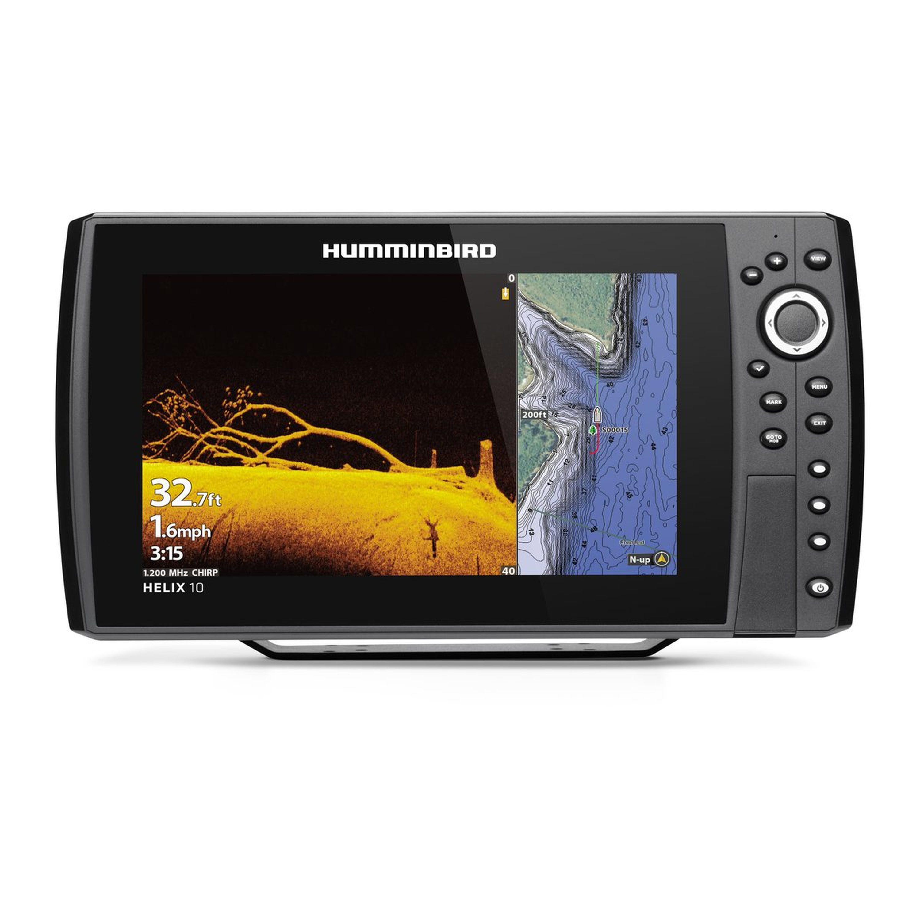 Humminbird helix 10 chirp mdi+ gps g3n