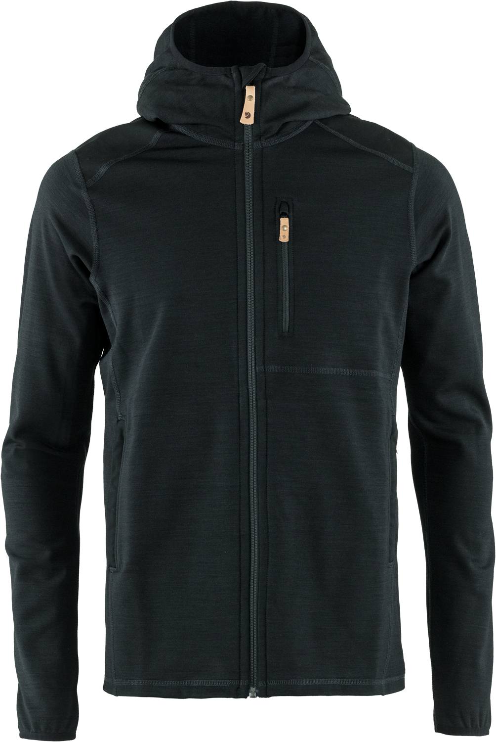 Keb Fleece Hoodie Musta L