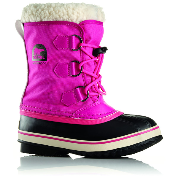 Sorel Yoot Pac Nylon - Haute Pink - Lapset - US 1