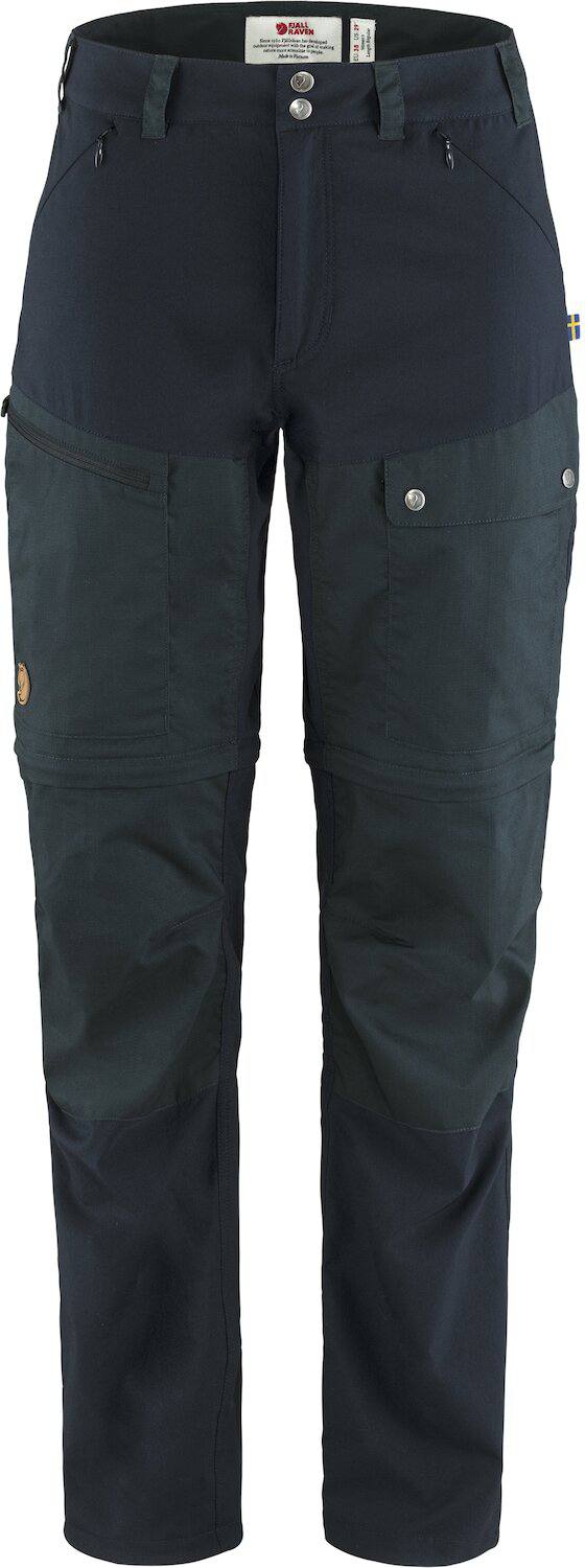 Abisko Midsummer Zip Off Trousers W Dark navy 36