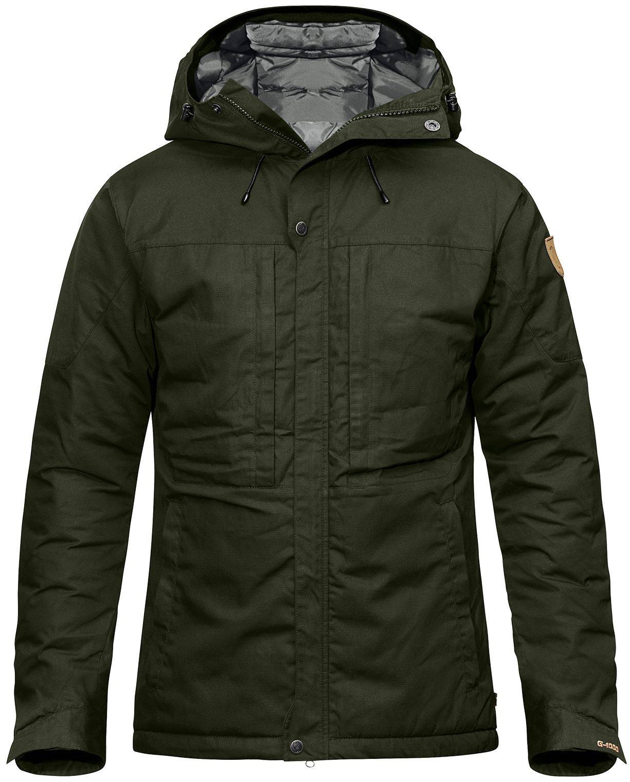 Skogsö Padded Jacket Deep Forest L