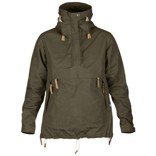 Fjällräven Anorak No. 8 W - Dark Olive - Naiset - L