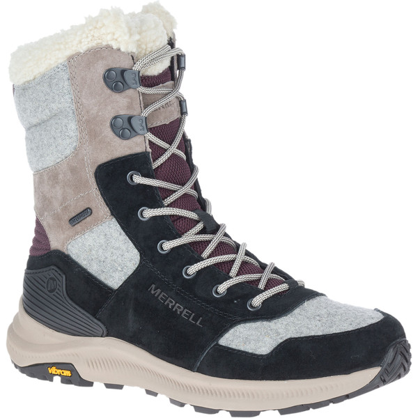 Merrell Ontario Tall Plr Wp W - Black/falcon - Naiset - 37