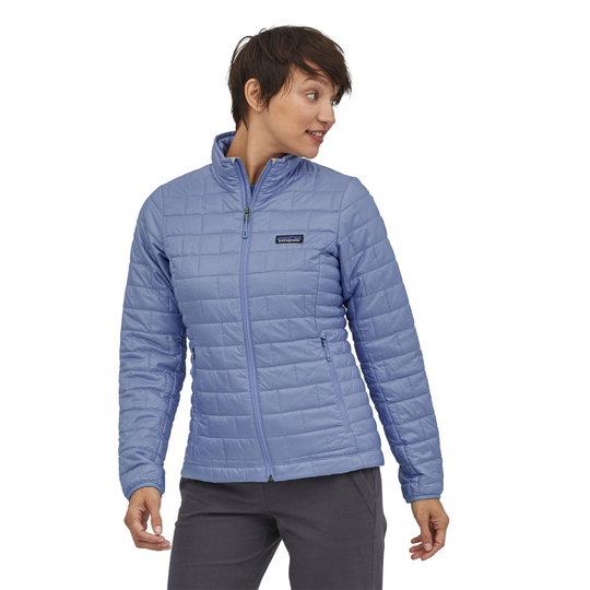Patagonia Naisten Nano Puff® Toppatakki - Kierrätetty Polyesteri, Light Current Blue / S