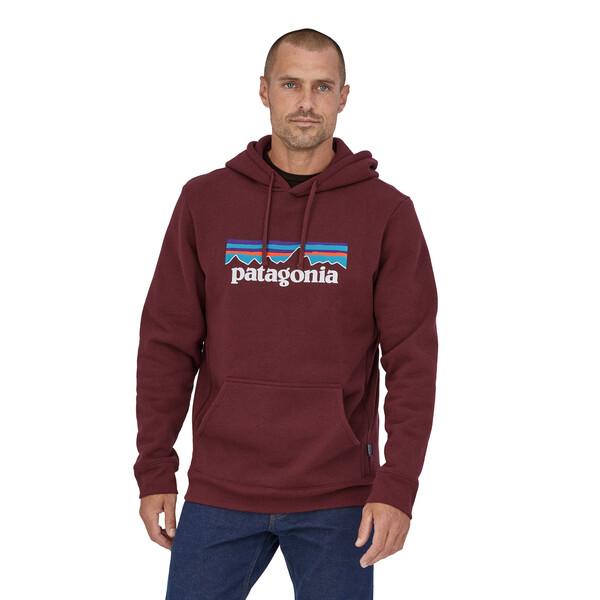 Patagonia Miesten Huppari: P-6 Logo Uprisal Hoody, Dark Ruby / M