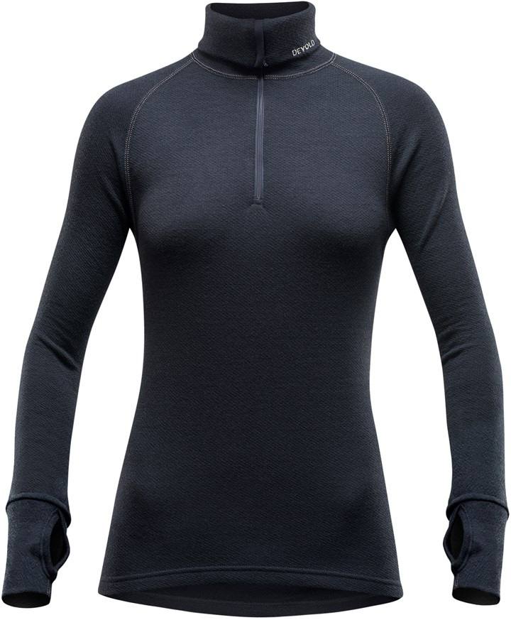 Expedition Lady Zip Neck Musta L