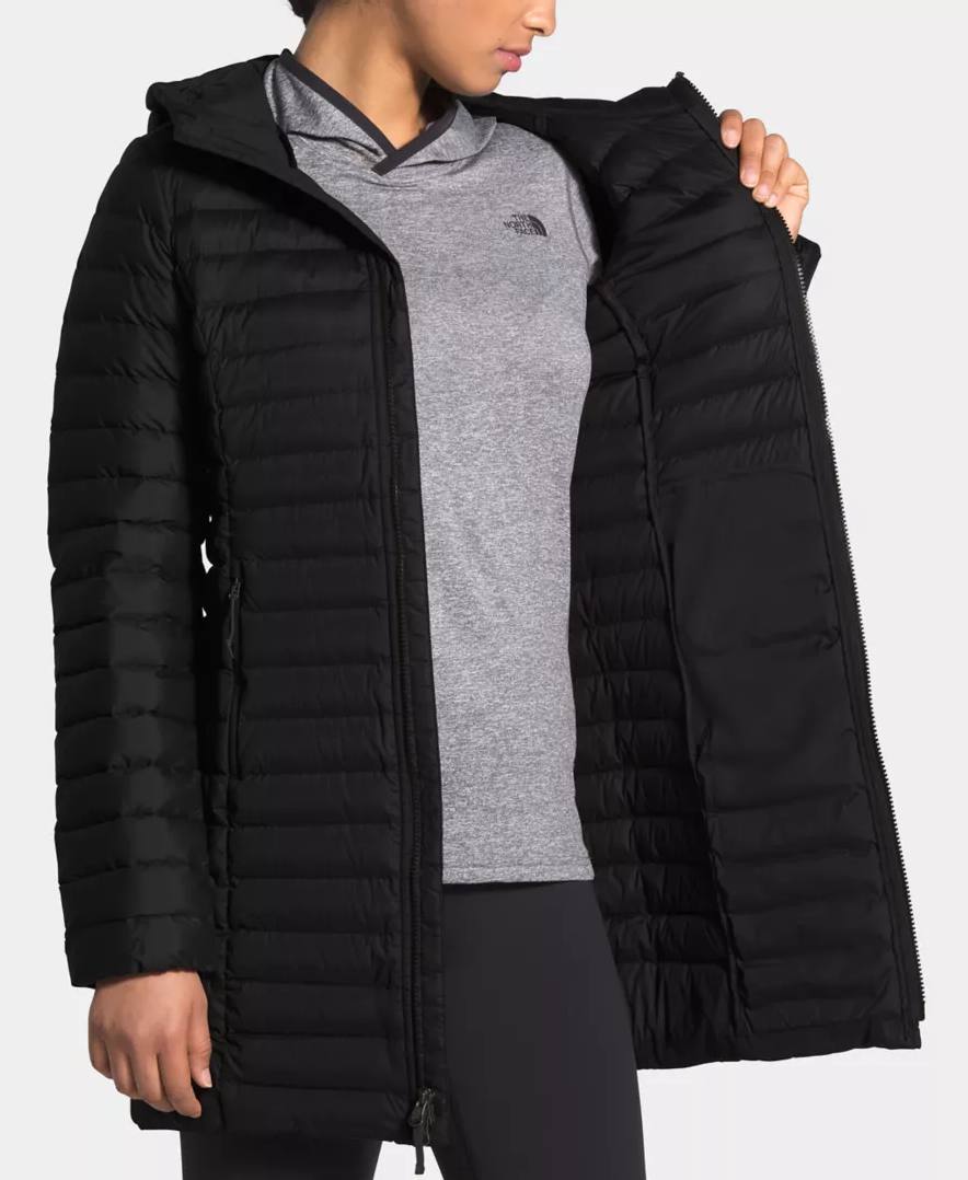 Stretch Down Parka Musta XS