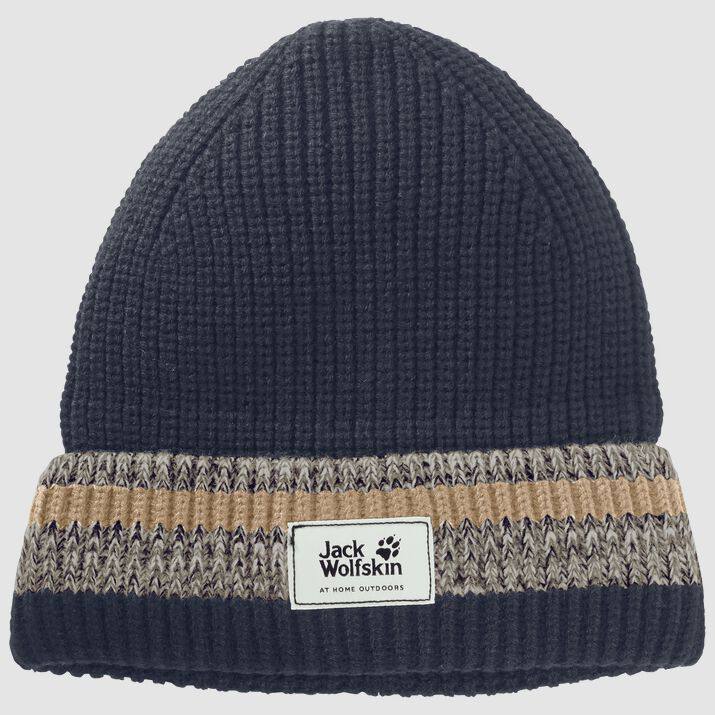 Knit Cap Night blue L