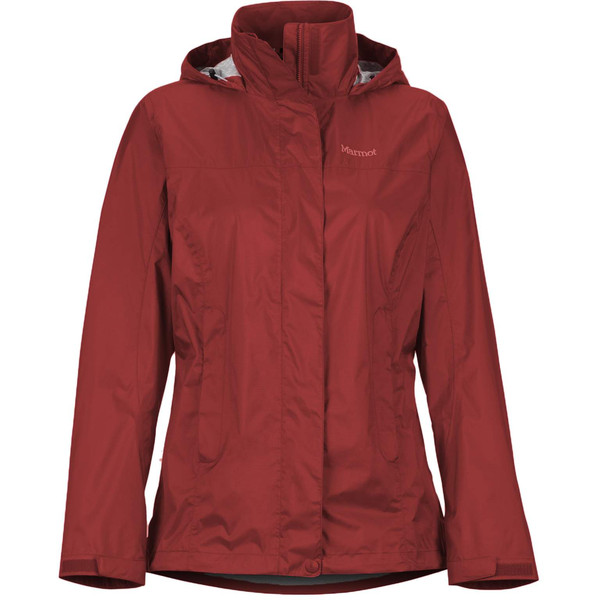 Marmot Wm' S Precip Eco Jacket - Claret - Naiset - S