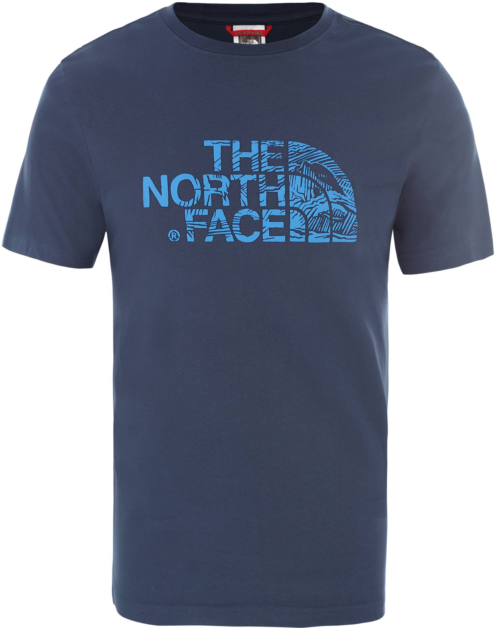 Woodcut Dome T-shirt Men's Sininen L