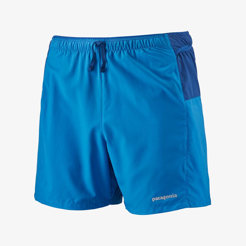 Patagonia Miesten Strider Pro Juoksushortsit - 5" - Kierrätettyä Polyesteria, Andes Blue / S