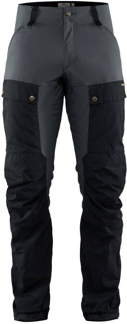 Keb Trousers Regular Musta / Harmaa 44
