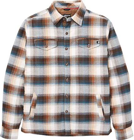 Ridgefield LS Flannel Shirt Papyrus S