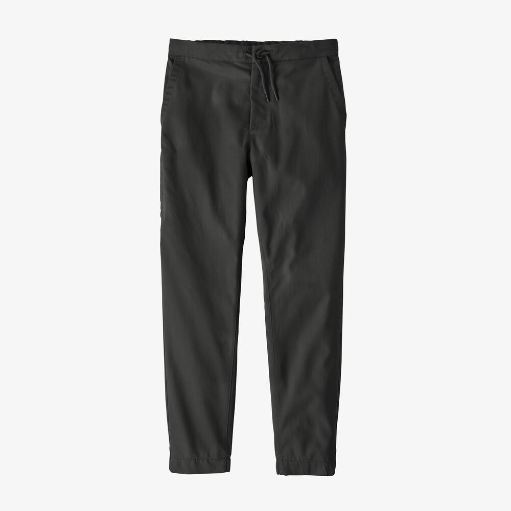 Miesten Twill Traveler Jogger-housut - Luomupuuvillaa, Ink Black / S