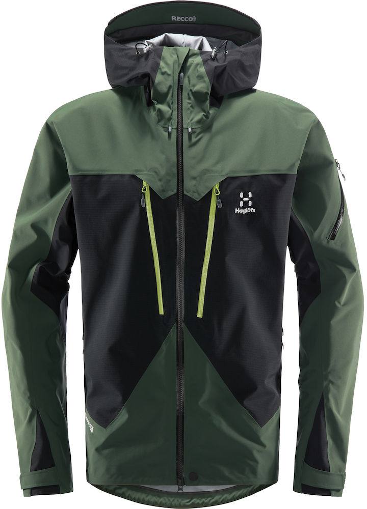 Spitz Jacket Men Musta / Vihreä S