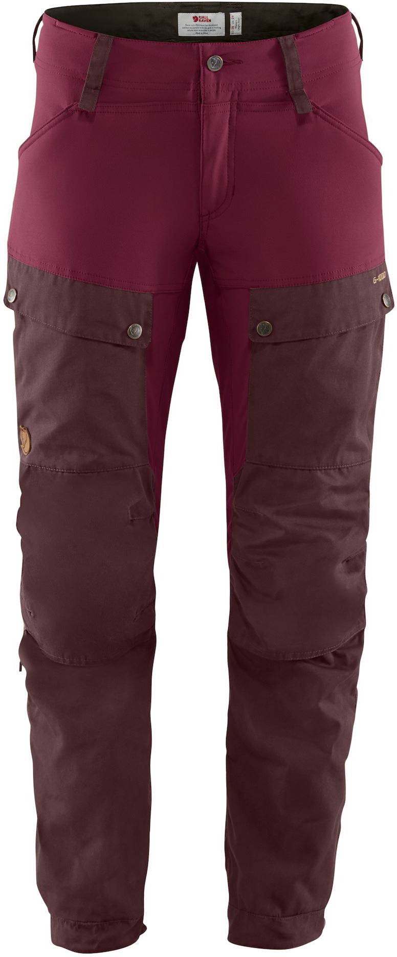 Keb Trousers Women Tummanpunainen 36