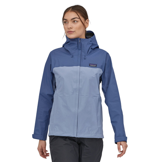 Patagonia Naisten Torrentshell 3L Kuoritakki - Kierrätetty Nylon, Light Current Blue / L
