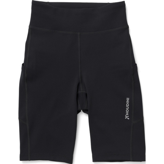 Houdini W' S Adventure Short Tights - True Black - Naiset - XS