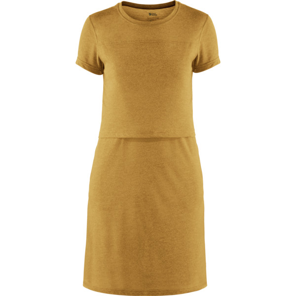 Fjällräven High Coast T-shirt Dress W - Ochre - Naiset - XS